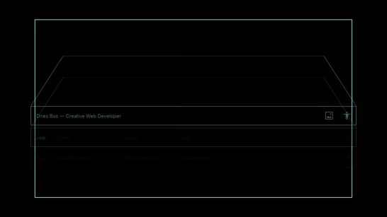 Dries Bos - Creative Web Developer