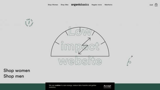 Organic Basics - The Low Impact Website